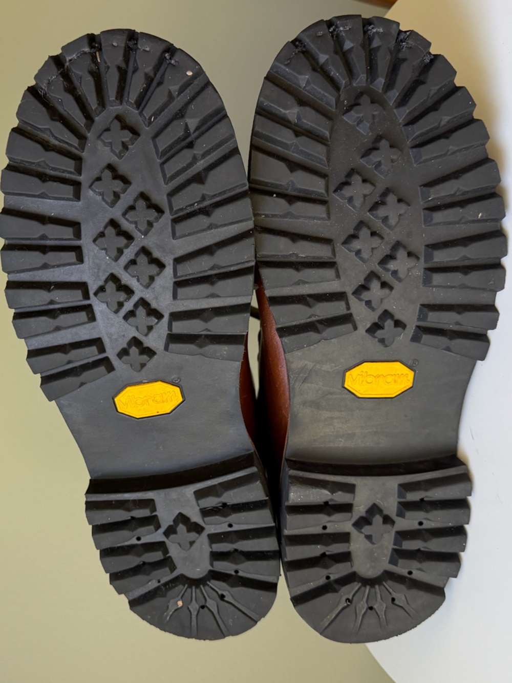 Eddie Bauer K Series Rugged Waterproof Leather Hiking Boots Vibram Sole Classic - Picture 4 of 16